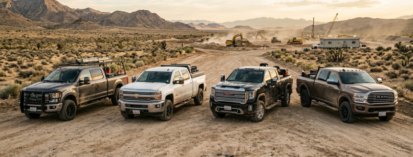 Best Commercial Work Trucks for Construction Crews Guide | Lifted Trucks For Sale & Diesel Trucks | Unique Trucks Blog